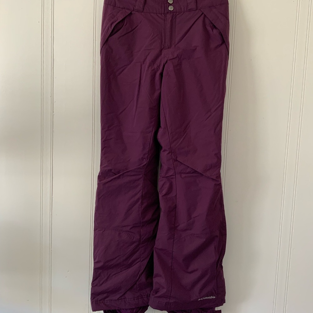 Columbia Women's Purple Snow Pants